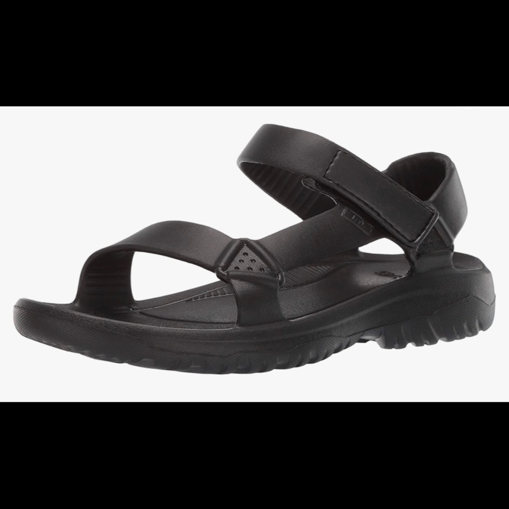 NWT Men’s Teva Hurricane Sandals in Black